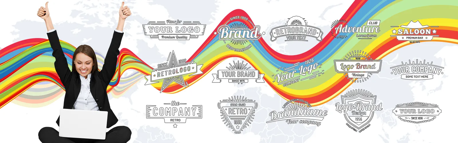 Erstellung eines Firmenlogos mit Bildung eines Corporate Design (Corporate Identity CI)